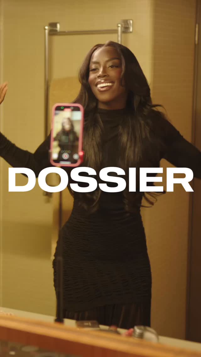 Instagram post by @golloria for Dossier. Caption reads: IT FACTOR from @dossierperfumes is finally here!....