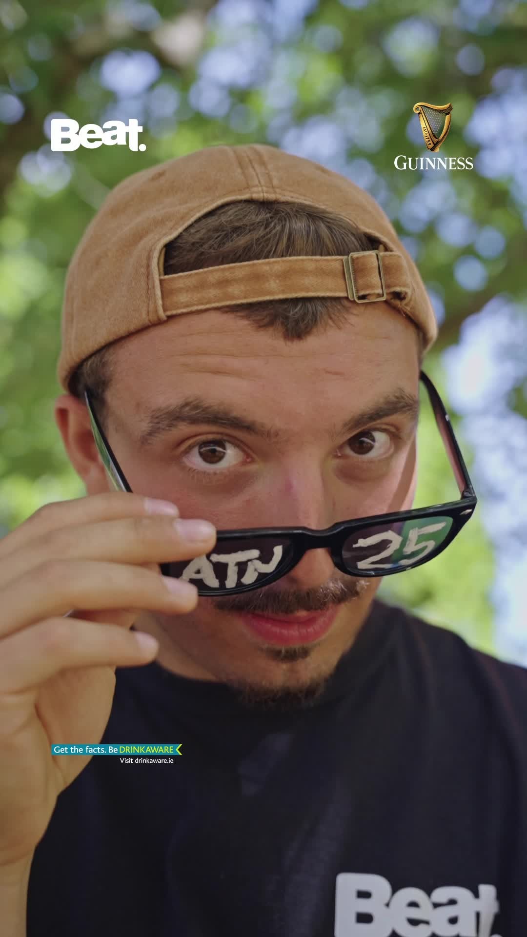 Instagram post by @beat102103 for Guinness. Caption reads: From lowkey chats to DJ sets and a little boogie....