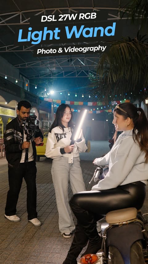 Instagram post by @gryindia for Digitek. Caption reads: [...] size. Big control. Infinite colors. #digitek....