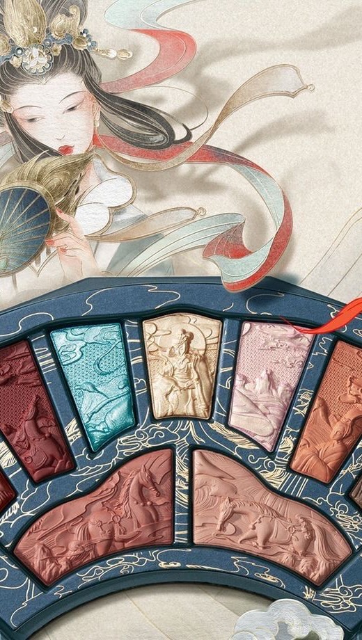 Instagram post by @ninorurua for Florasis. Caption reads: Full face with @florasis.official makeup ❤️✨ I....