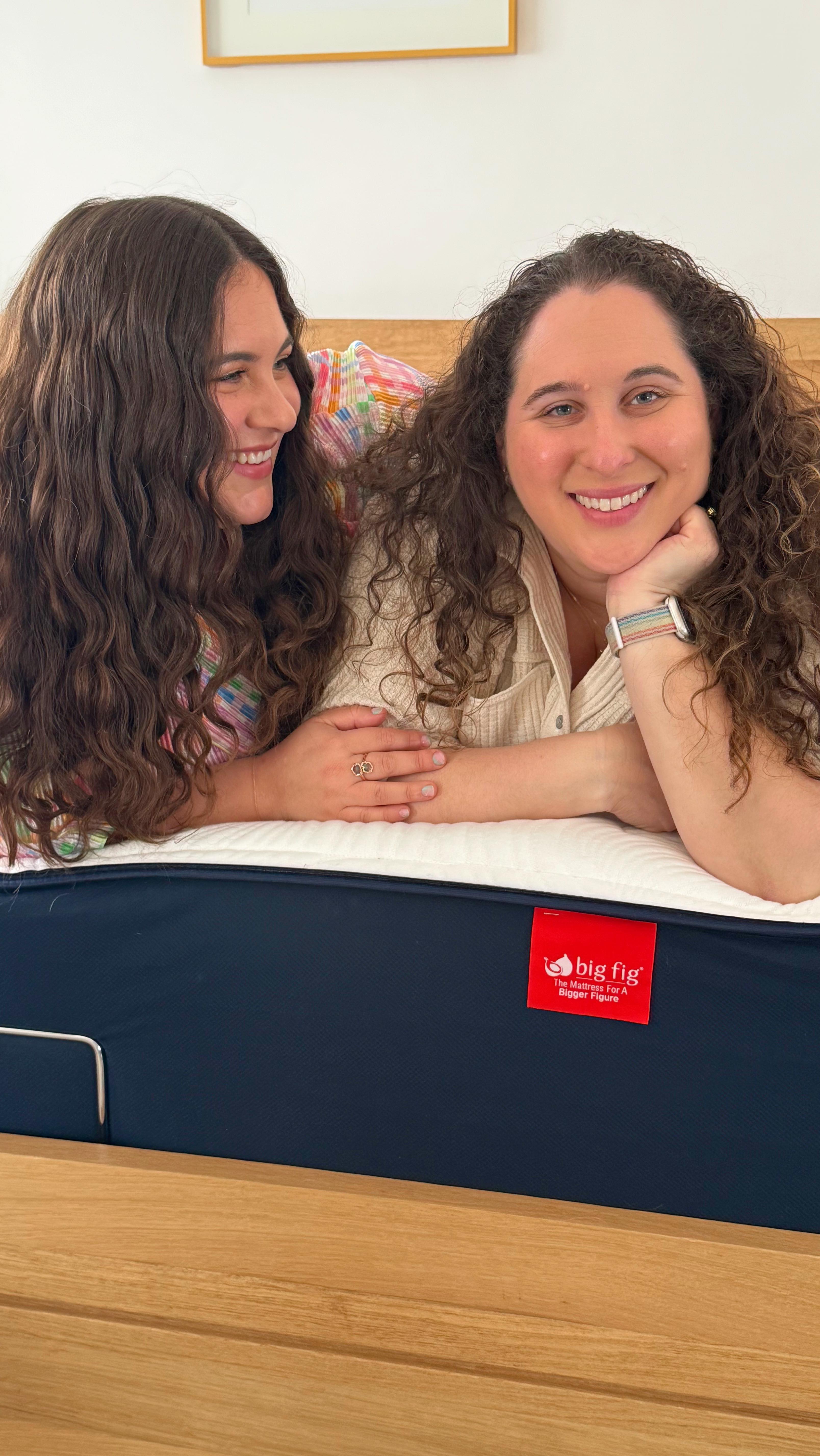 Instagram post by @theshirarose for Big Fig Mattress. Caption reads: It’s really hard to live in a world that isn’t....