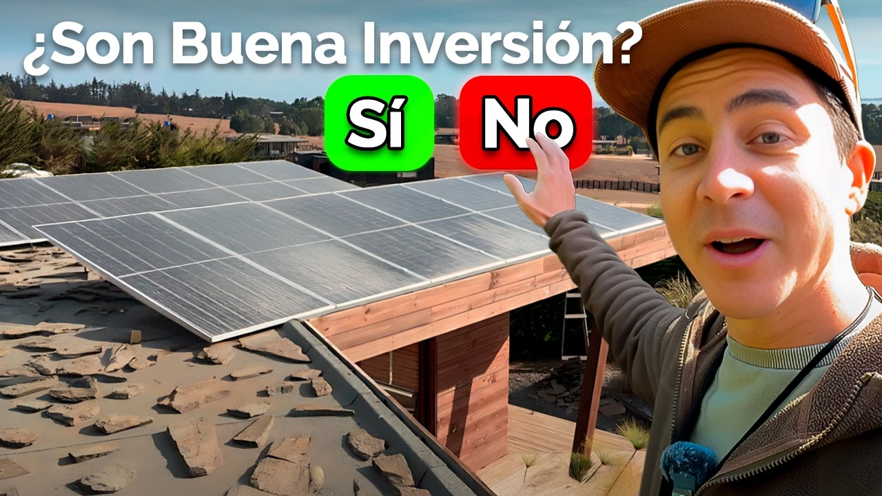 YouTube post by @davidavilae for Dropbox. Caption reads: Evaluación de los Paneles Solares..