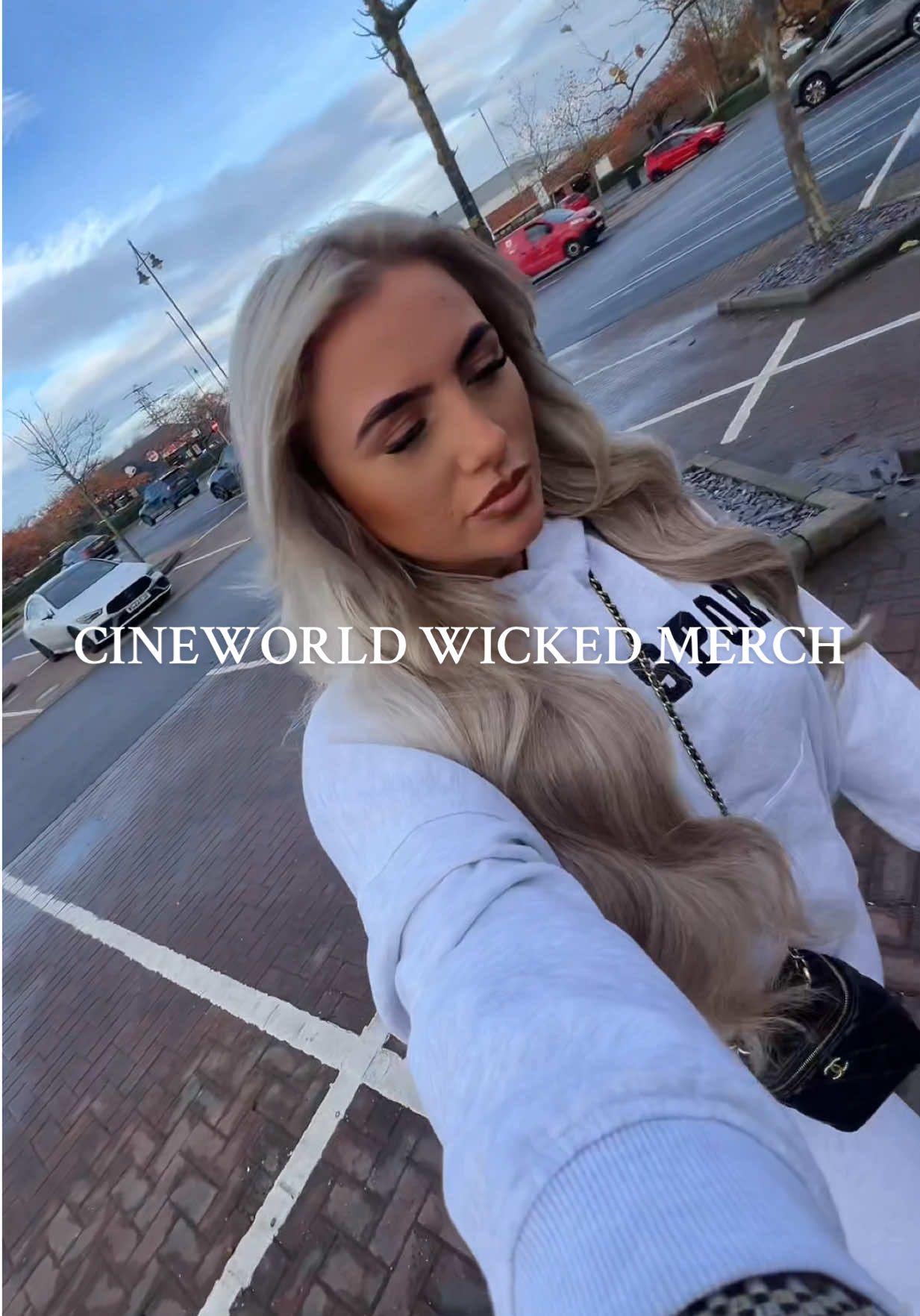 TikTok post by @geeportogallo for cineworld. Caption reads: [...] on November 21st. I had to go down to....