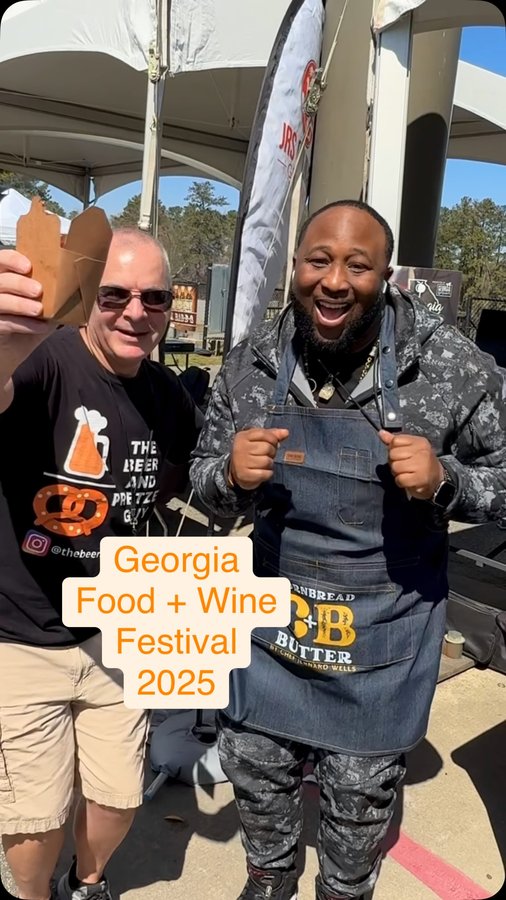 Instagram post by @thebeerandpretzelguy for Olmeca Altos Tequila. Caption reads: Who had the best moves at the Georgia Food + Wine....