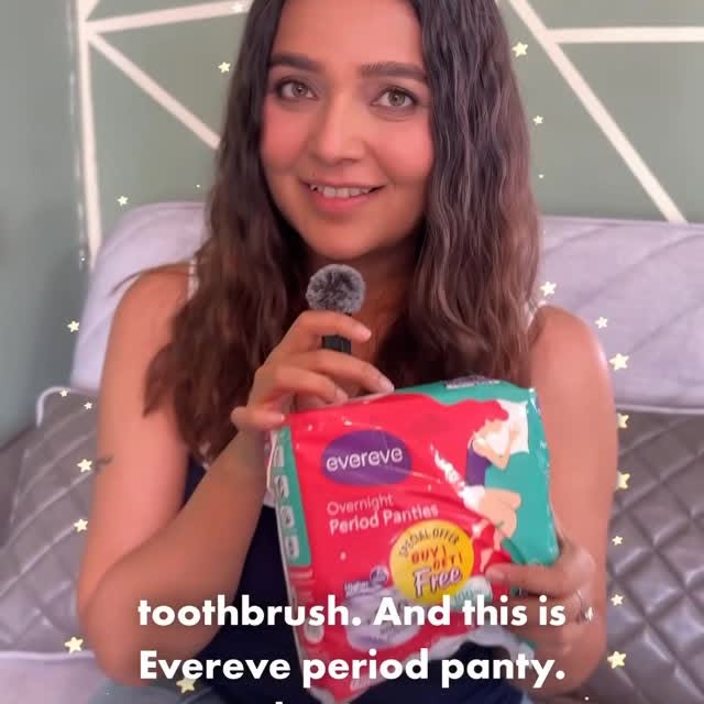 Instagram post by @dearmansi for Evereve. Caption reads: Comfort you didn’t know you needed—until now.
Now....