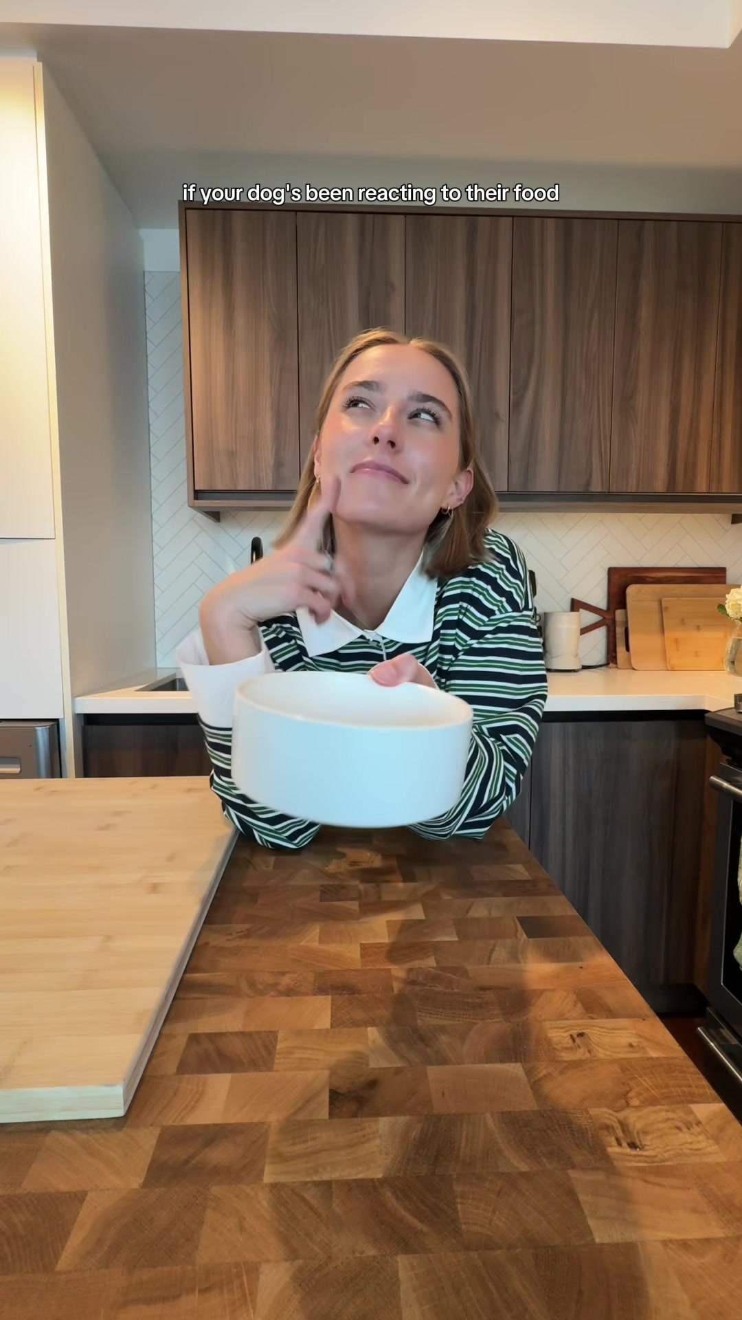 TikTok post by @clairethenutritionist for Maev. Caption reads: [...] sensitive pups this video is for you!! @Maev....