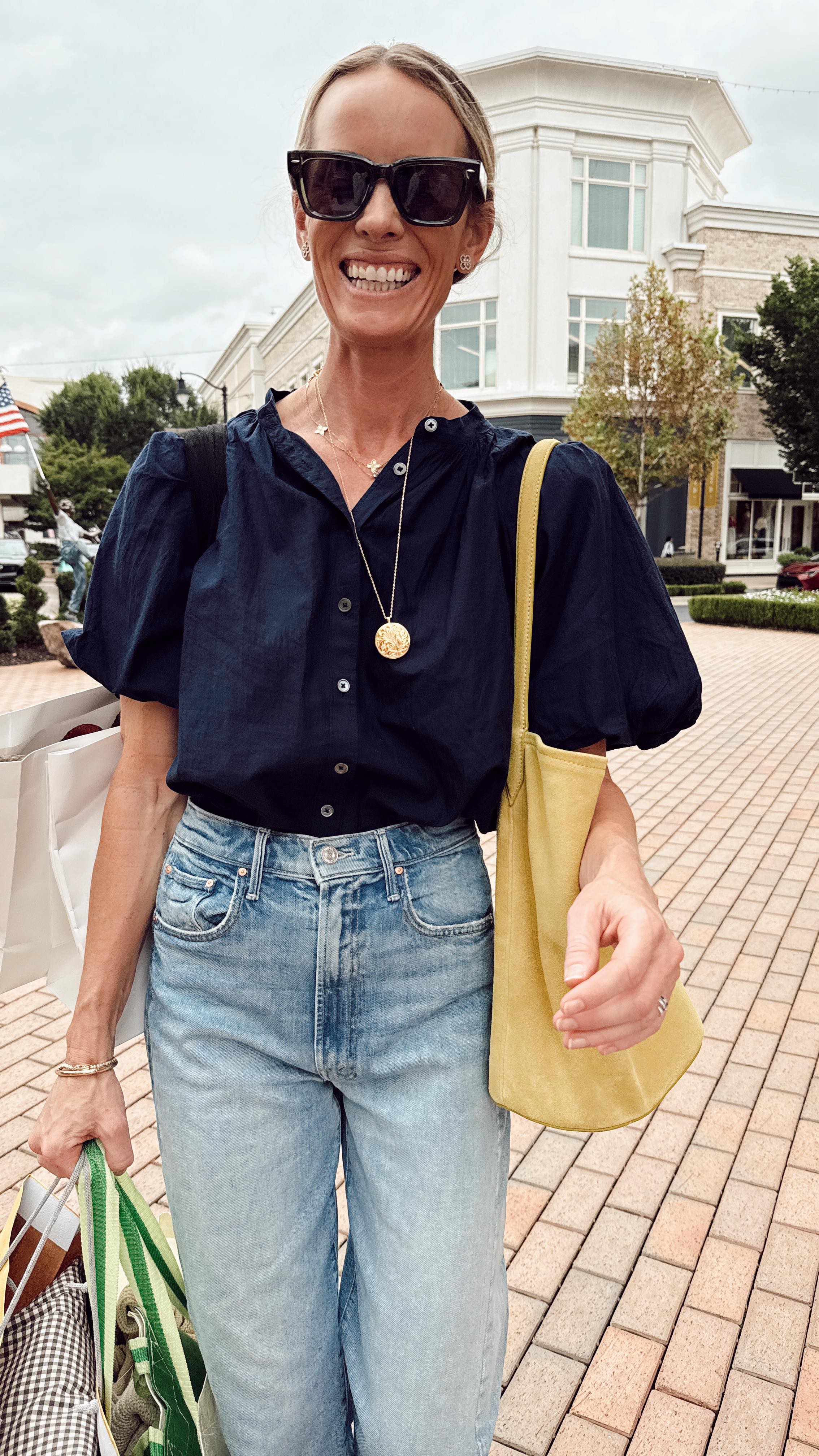 Instagram post by @lwilliamsstyle for Brilliant Earth. Caption reads: It’s always a good day when I get to spend time at....