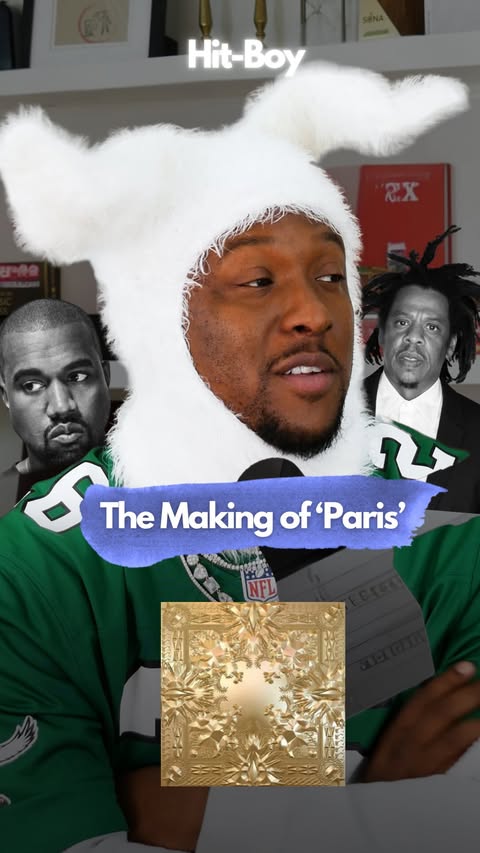 Instagram post by @andthewriteris for Splice. Caption reads: @hitboy takes us in the room where the legendary....