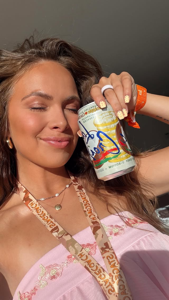 Instagram post by @myclassroomdiaries for LaCroix Sparkling Water. Caption reads: Life’s better with a @lacroixwater in your hand &....