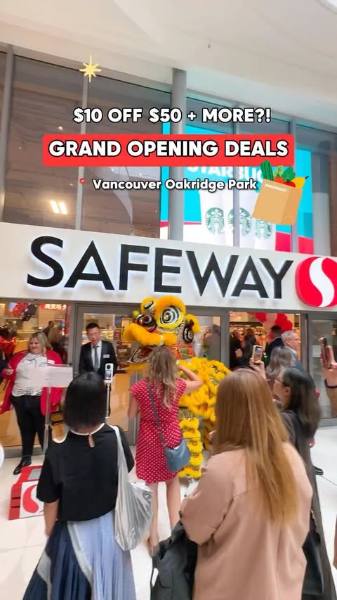 Instagram post by @laurieliu for Safeway. Caption reads: @safewaycanada basically 20% off 🫶🏼🤗 The brand....