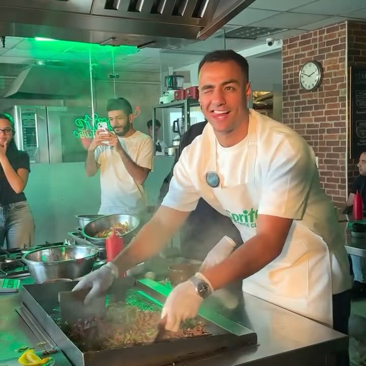 Instagram post by @rafikayoub1 for Sprite. Caption reads: When the spice hits but sprite comes to the....