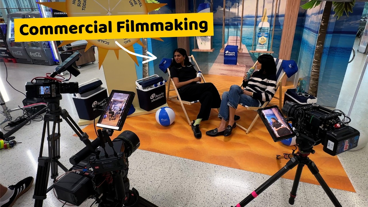 YouTube post by @ScottPetersFilms for audiio. Caption reads: We Shot a Celebrity Ad in a Supermarket… Here’s....