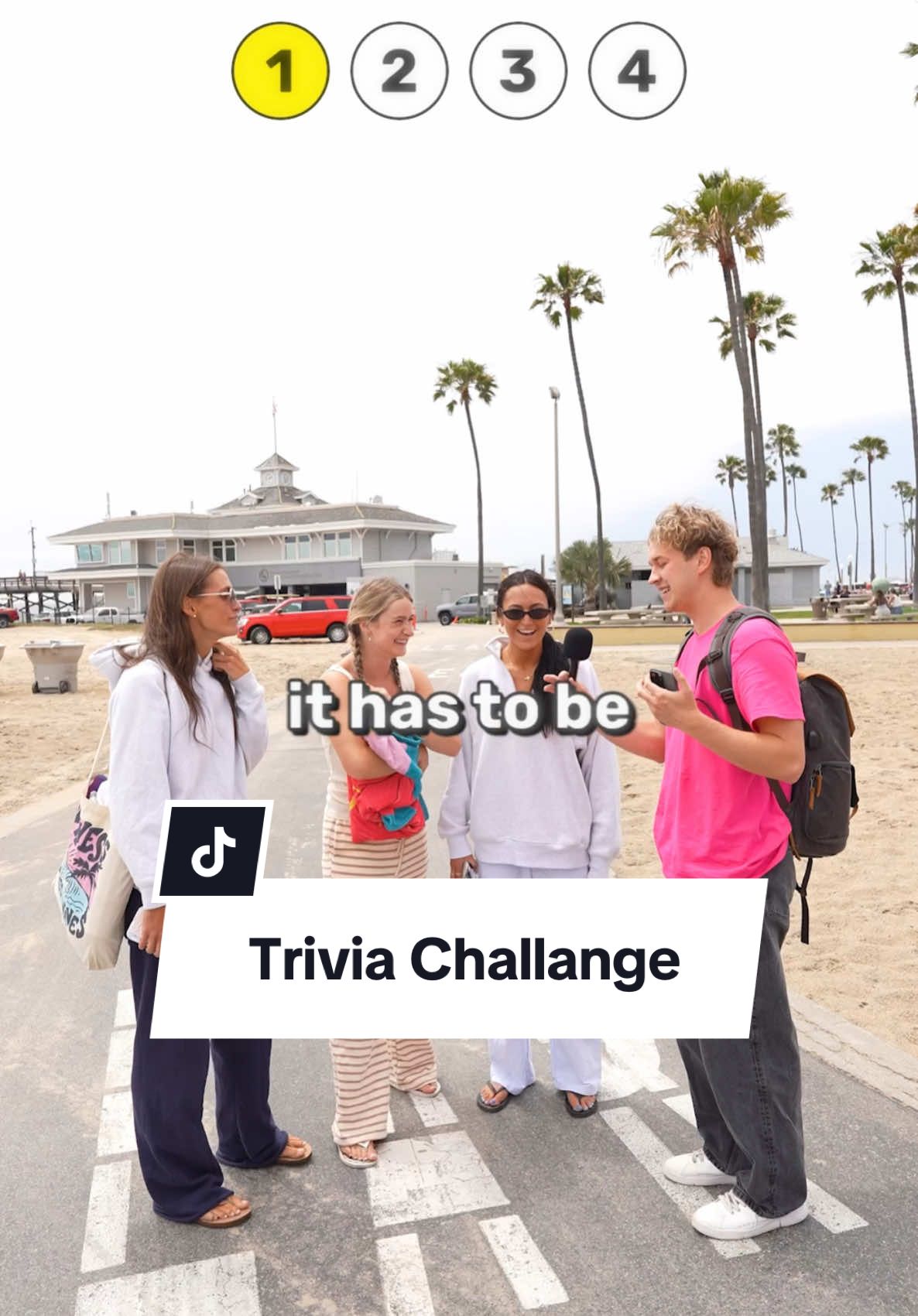 TikTok post by @johnrusanov for Tinder. Caption reads: Would you have been able to answer the questions?....