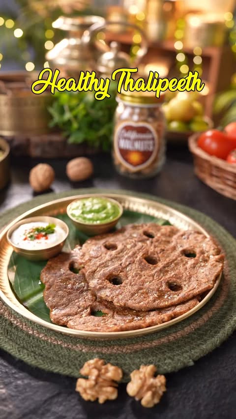 Instagram post by @stylishachari for California Walnuts. Caption reads: [...] made extra nutritious with....
