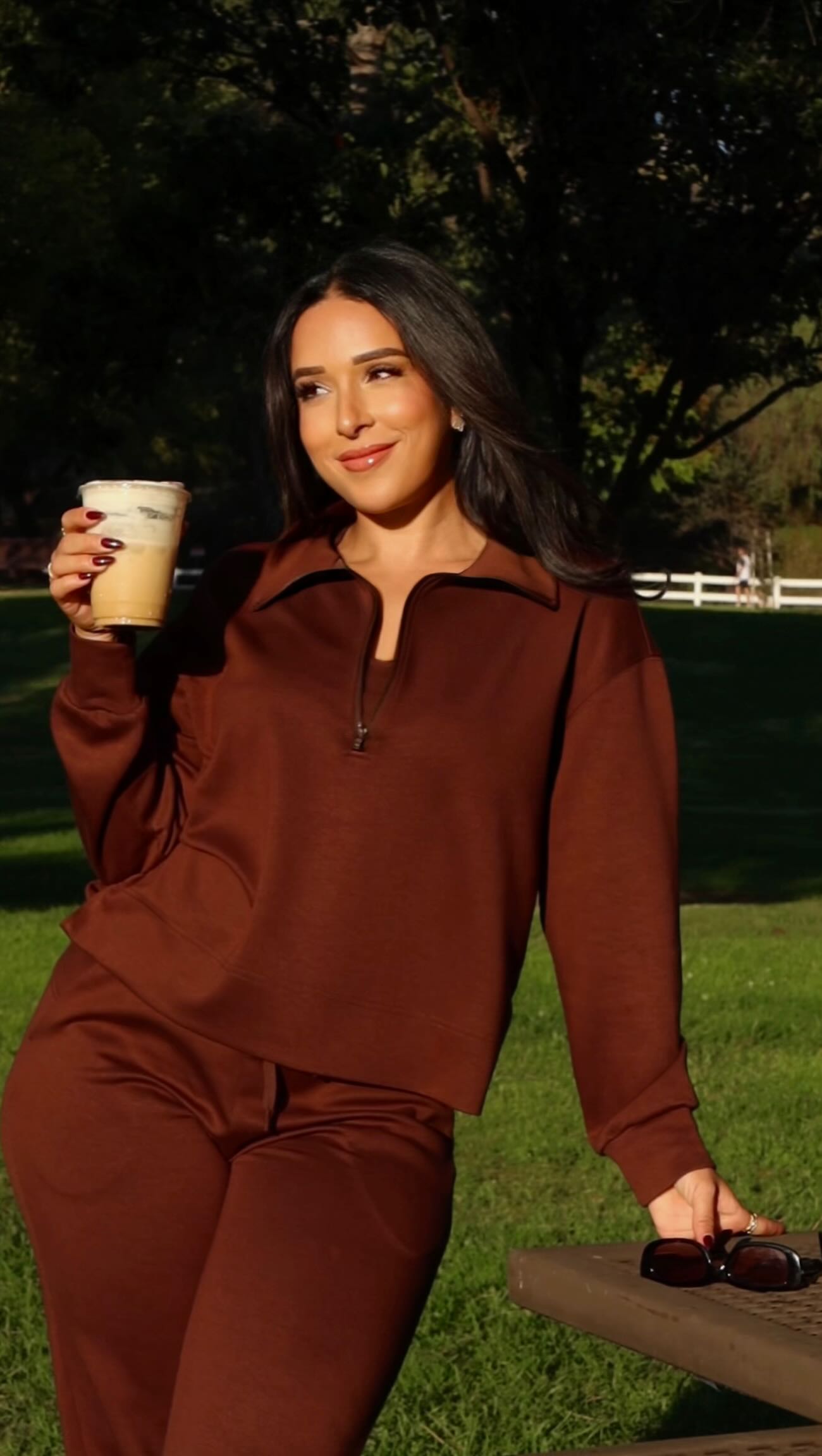 Instagram post by @alisssaoddo for Pinspark. Caption reads: my “throw on and feel put-together” uniform....