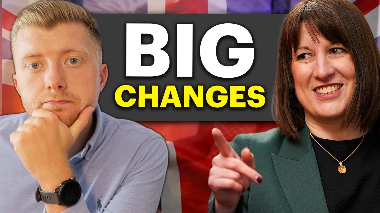 YouTube post by @MitchShoesmith for Trading 212. Caption reads: UK Investing Is Changing Forever, This Is Why!.