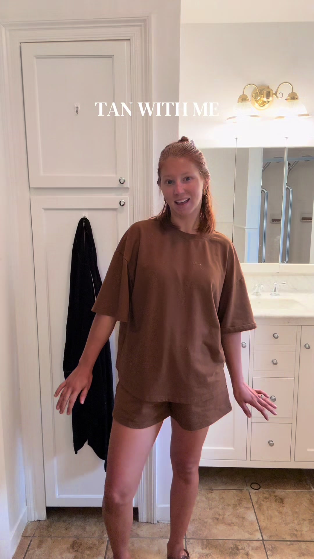 TikTok post by @1mo_smith for Loving Tan. Caption reads: [...] me back to life!!! And this new @Loving Tan....
