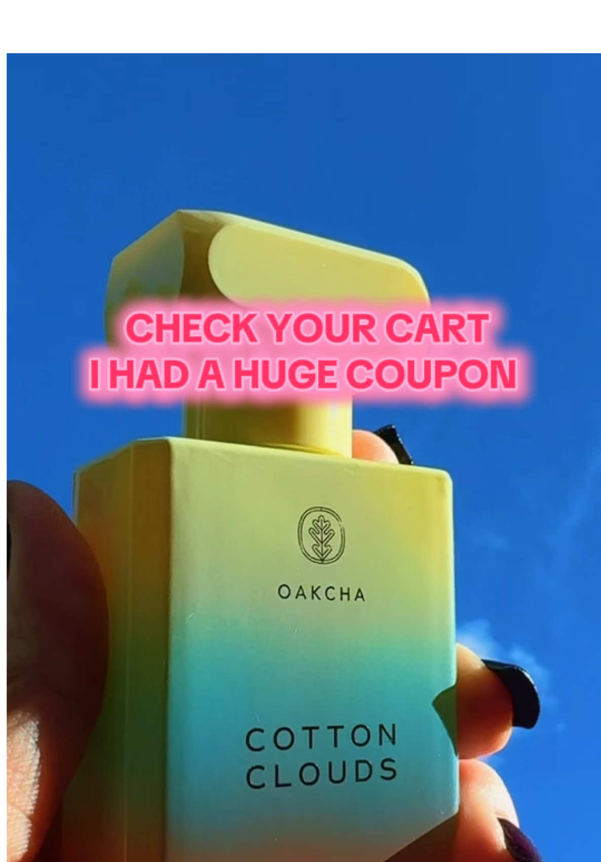 TikTok post by @thatscentgirl.di for Oakcha. Caption reads: Oakcha's Candy Collection, inspired by [...].