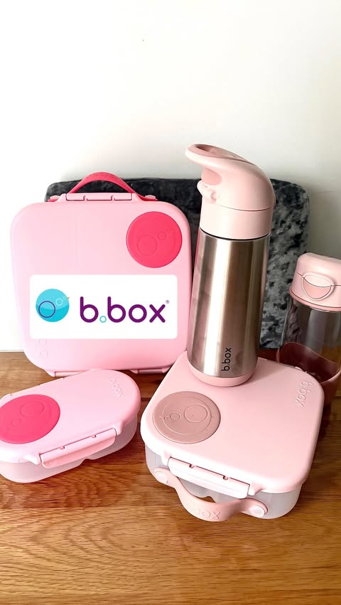 Instagram post by @streets_at_sixteen for b.box for kids. Caption reads: [...] time to get back to School ready with....