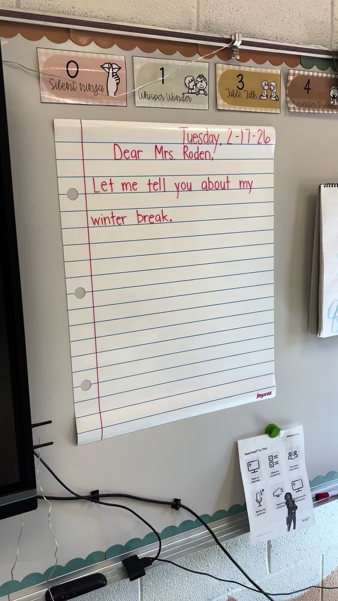 TikTok post by @rach1920 for JoyCat. Caption reads: A classroom must have! @Joycat Toys #joycattoys....