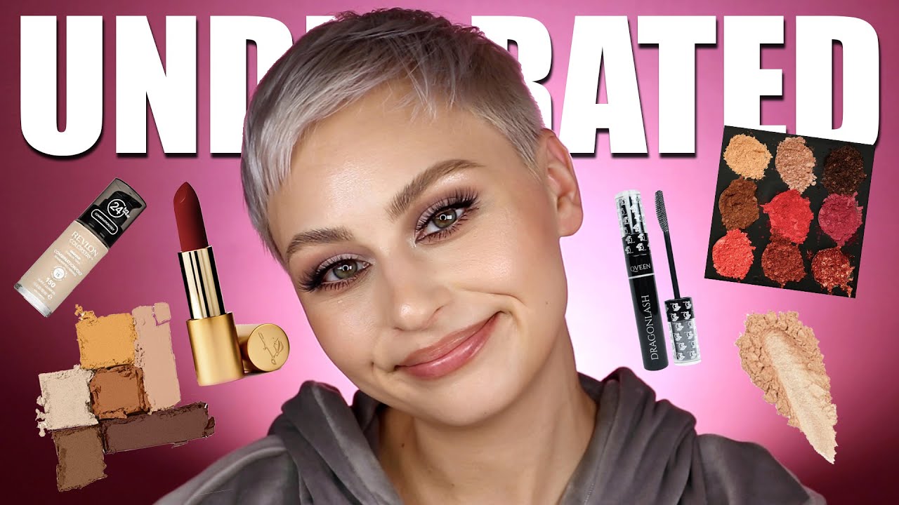 YouTube post by @AlexandraAnele for BH Cosmetics. Caption reads: Underrated and (mostly) super affordable? I'm down.