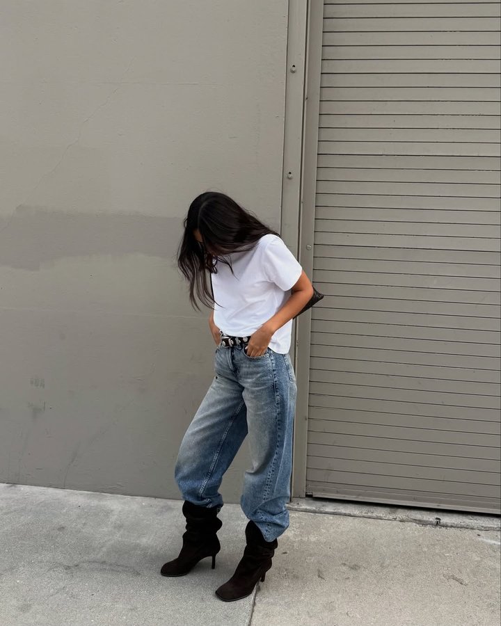 Instagram post by @viviengutmann for GOOD AMERICAN. Caption reads: all good in @goodamerican #ad.