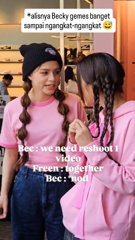 Instagram post by @suryati_johap_freenbeckyinfo for PATOU. Caption reads: ✓ Fokus ke alis Becky yang gerak -gerak ke atas....