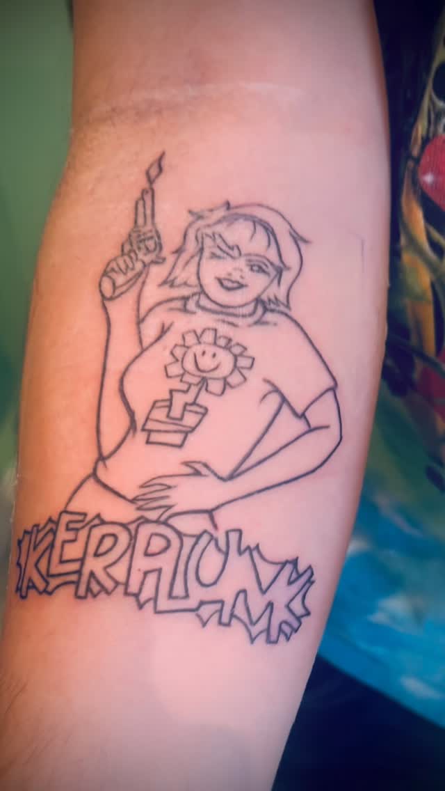 Instagram post by @thepunkrockmuseum for Eternal Ink. Caption reads: @Greenday Kerplunk TATTOO FUN- Also a few other....