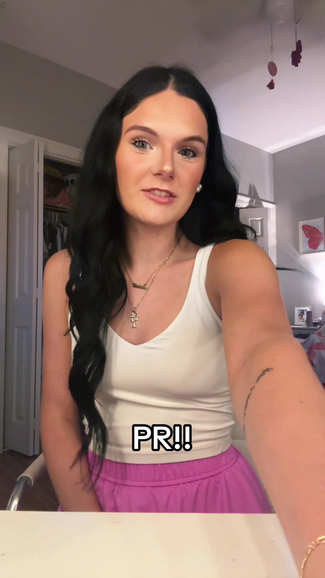 TikTok post by @briellehauls13 for Earth Harbor. Caption reads: So exciting!! Thank you @Earth Harbor Naturals &....