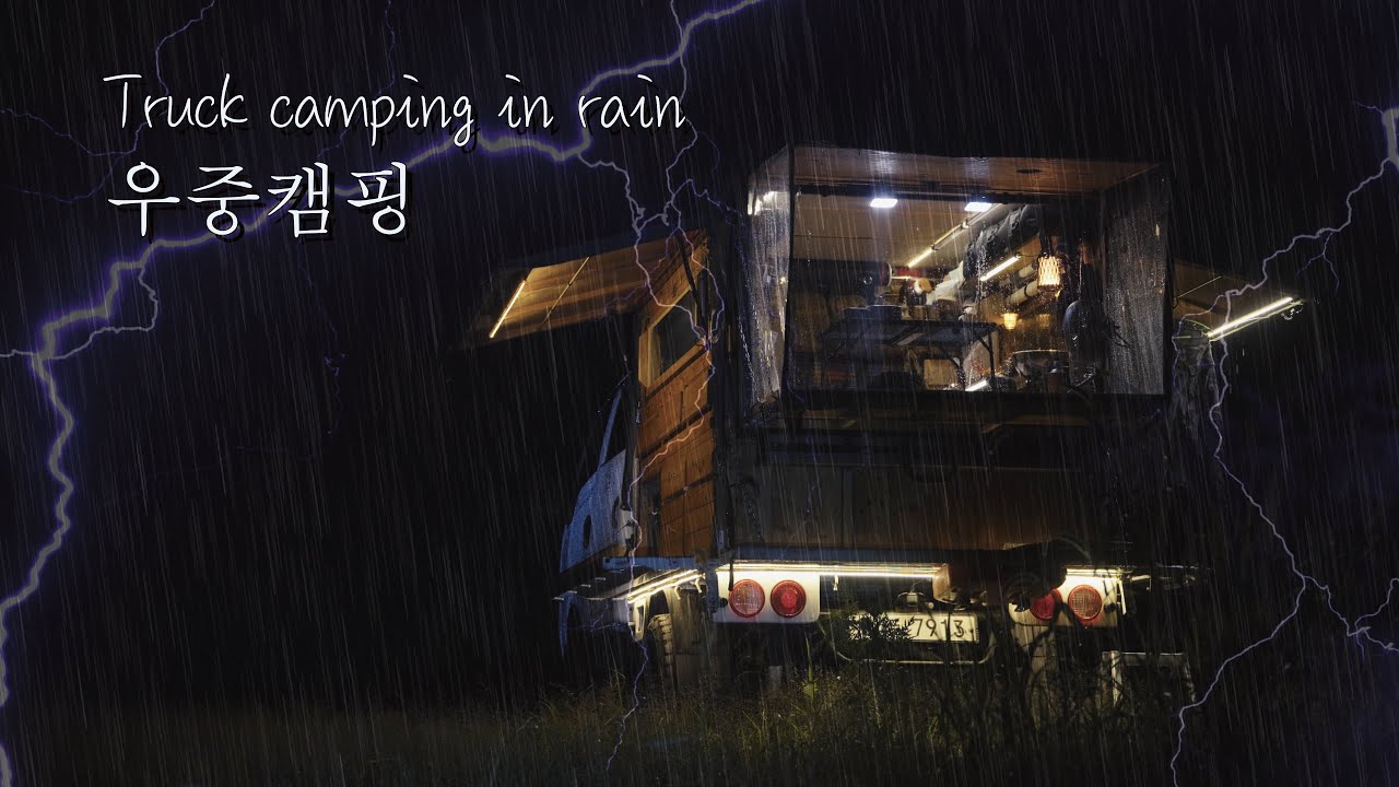 YouTube post by @Gooutdoors4x4 for BeaverCraft Tools. Caption reads: [4K ASMR] Rainy day, in the forest without anyone,....