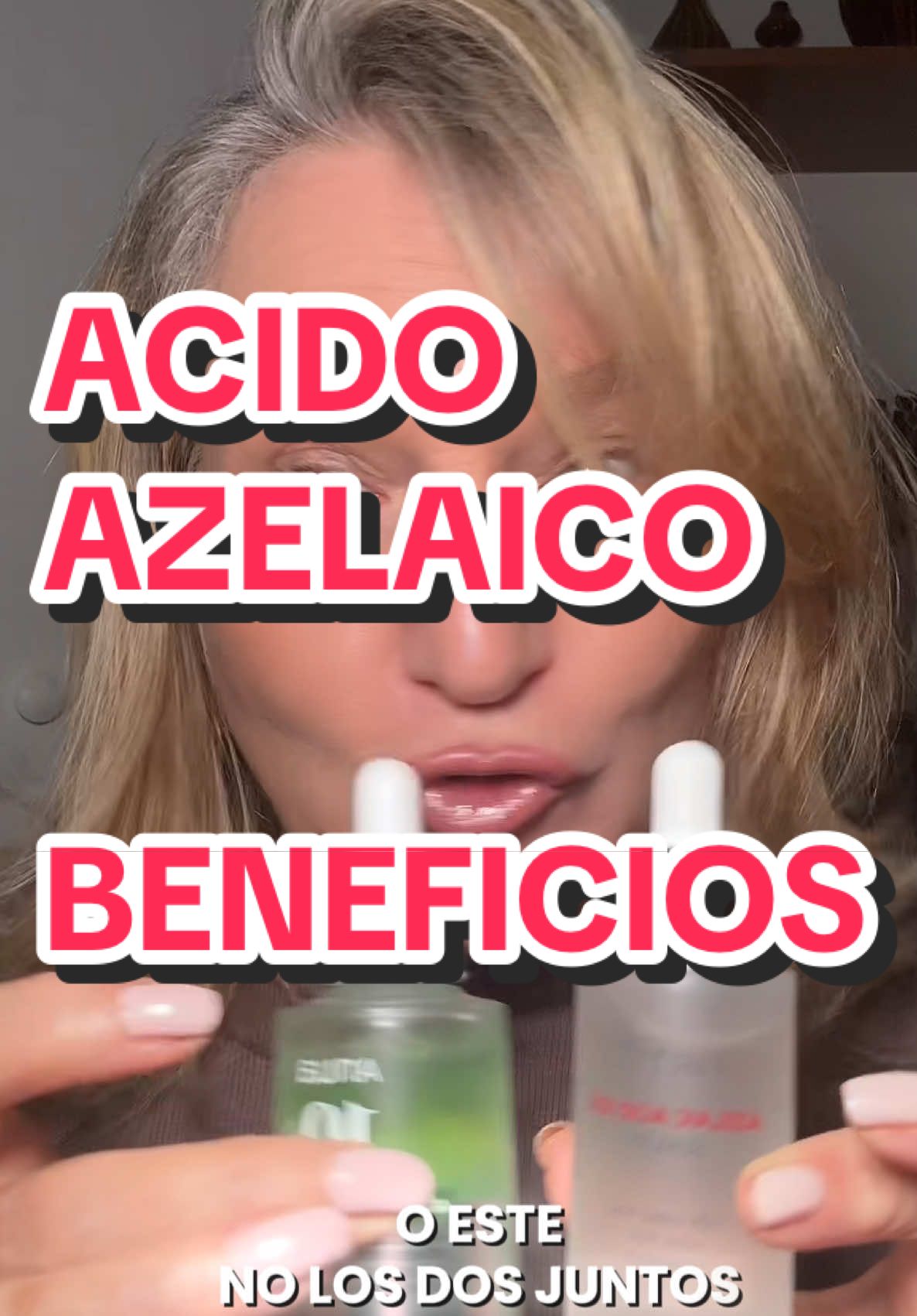 TikTok post by @evasachsdesigns for TIRTIR. Caption reads: [...] #oilyskin #rosacea @TIRTIR Inc. @anua_global....