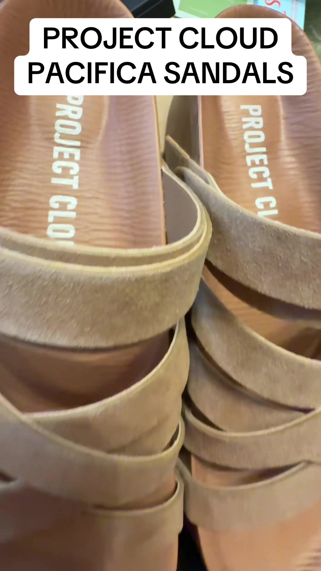 TikTok post by @chattypattysplace for Project Cloud. Caption reads: Check out these versatile @Project Cloud Shoes....