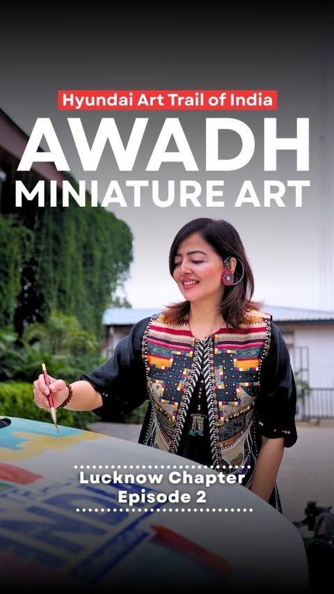 Instagram post by an influencer for Hyundai India. Caption reads: [...] all about the big reveal! @hyundaiindia #Ad....