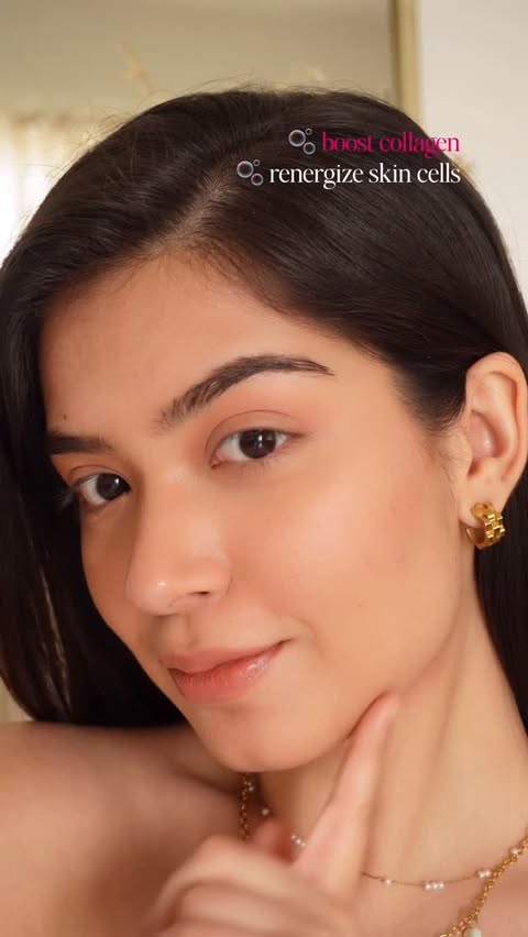 Instagram post by @harshitaaroopchandani for Novology. Caption reads: [...] it just improves✨ Been using this....