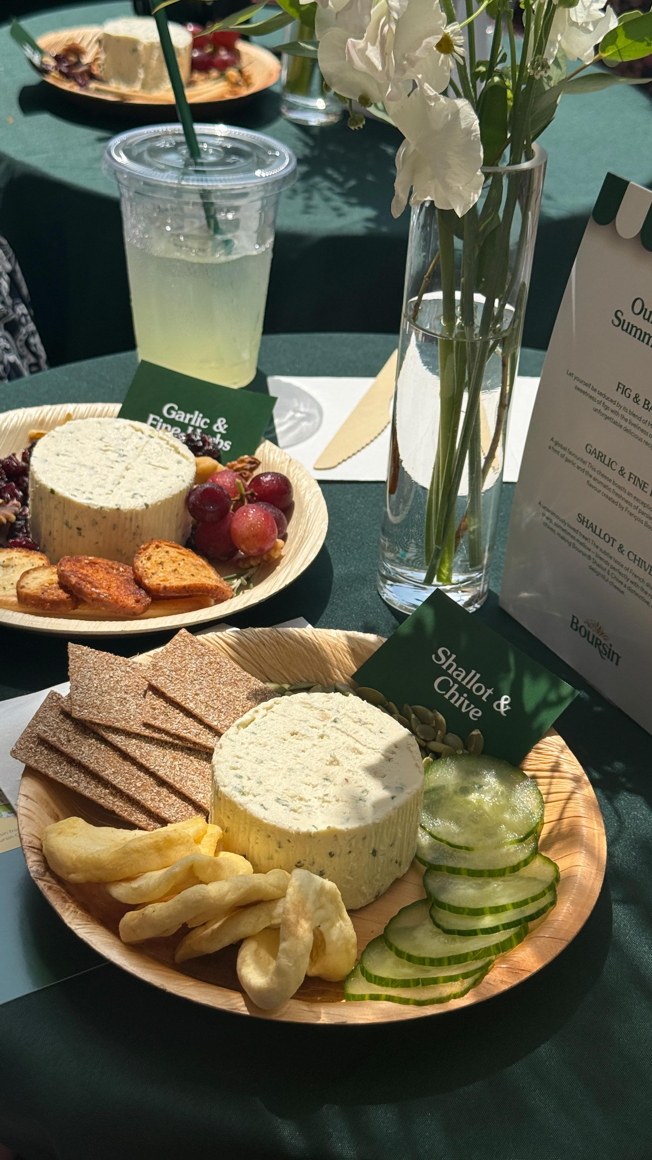 Instagram post by @_angeronimo for Boursin. Caption reads: In case you missed it: @boursin_canada had a pop....