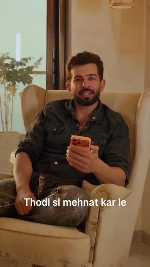 Instagram post by @ijaybhanushali for Croma. Caption reads: [...] reel tha, TV upgrade real ho gaya 
Croma’s....