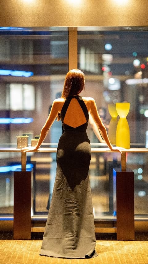Instagram post by @lala_love_xoxo_ for Grand Hyatt. Caption reads: [...] deep, restorative escape in Tokyo, Grand....