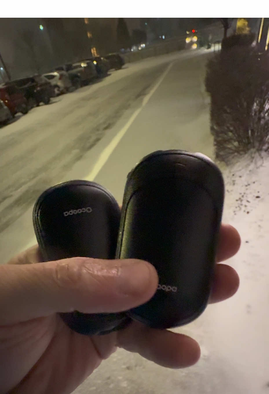 TikTok post by @parkpasstvlive for Ocoopa. Caption reads: [...] #outdoorlife #rechargeable @Ocoopa Official.