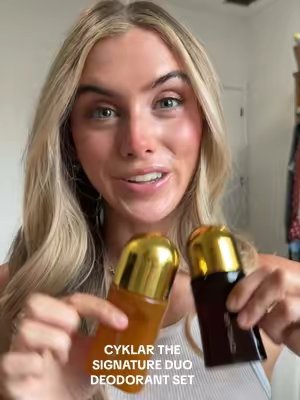 TikTok post by @sloanevosen for Cyklar. Caption reads: [...] the odor 🥴 these are a game changer Cyklar....