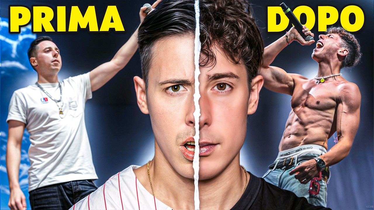 YouTube post by @AlanValca for Prozis. Caption reads: How Diet and Workout Changed His Life - Vito Shade.