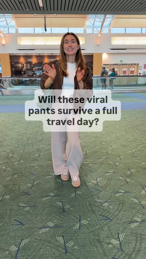 Instagram post by @just.jacsy for Qinsen. Caption reads: [...] fashion, travel outfit, fall outfits, qinsen....