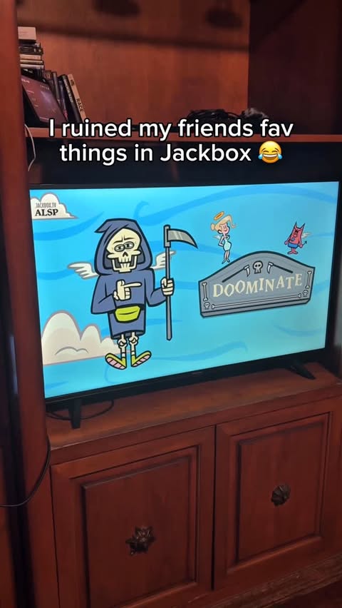 Instagram post by @aileen.rosas for Jackbox Games. Caption reads: [...] Pack 11!

#christmas #games....