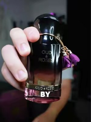 TikTok post by @comedicscents for PerfumeboxUSA. Caption reads: [...] #fragrancetiktok #cologne #perfume....