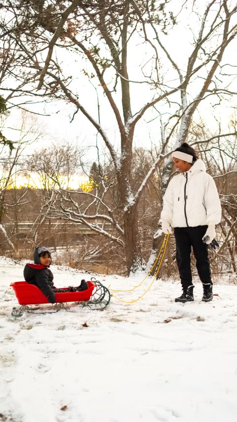 Instagram post by @trendfamily for Canadian Tire. Caption reads: [...] makes the outdoors fun - thanks to....
