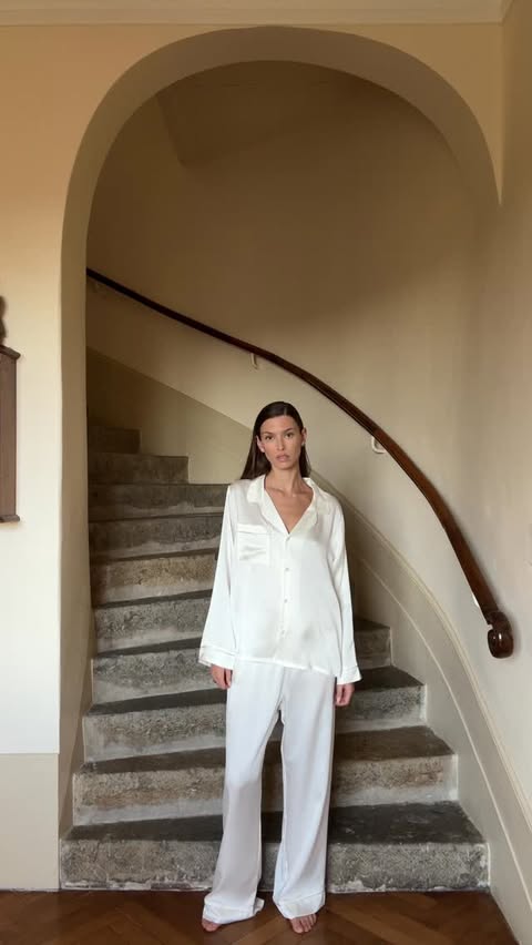 Instagram post by @dcopperman for Eberjey. Caption reads: [...] to get them in every colour @eberjey 🤍....