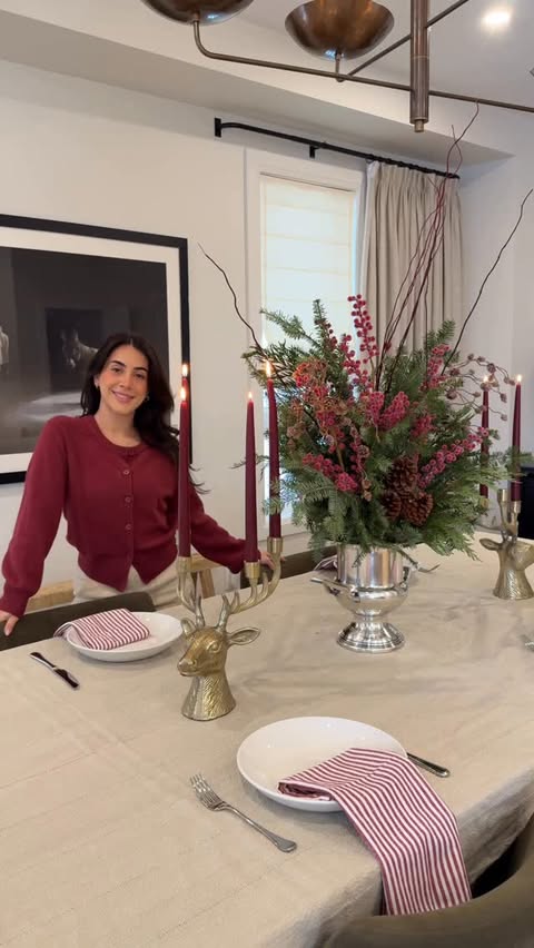 Instagram post by @veerusso for Made In Cookware. Caption reads: The secret to my holiday hosting is @madein 🫶🏻....