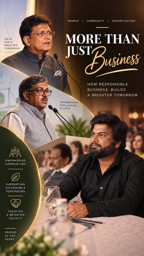 Instagram post by @anujramatri for Malabar Gold and Diamonds. Caption reads: [...] about taking responsibility.....