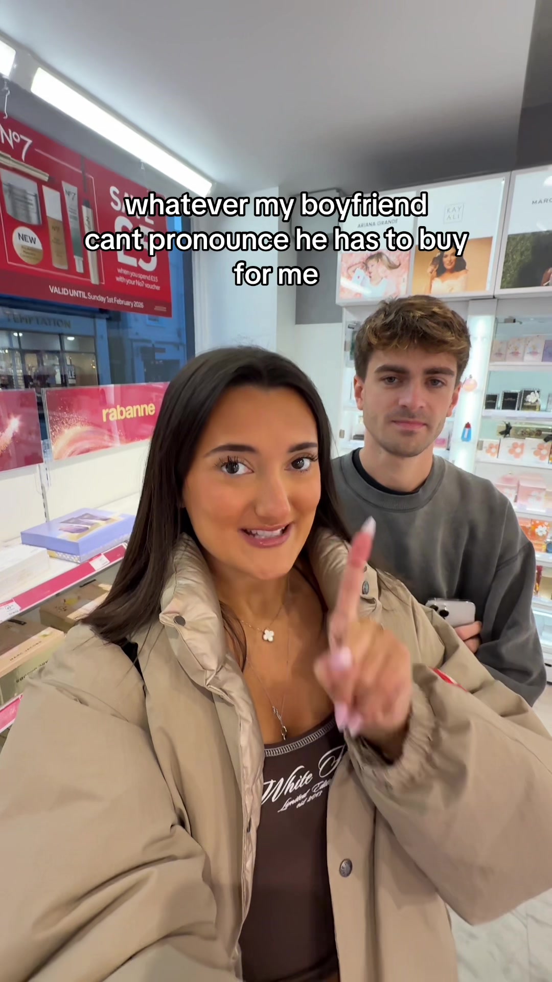 TikTok post by @eloisefouladgar for Sol de Janeiro. Caption reads: [...] boyfriend was not happy with me after....