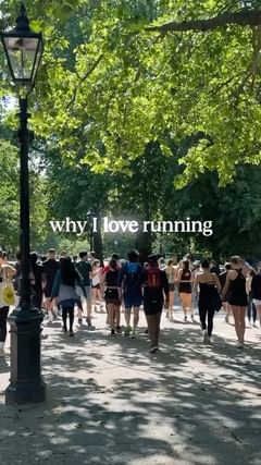 Instagram post by @sadiesmart_ for Veloforte. Caption reads: HAPPY GLOBAL RUNNING DAY 🏃‍♀️🌎🩵

as cliche as....