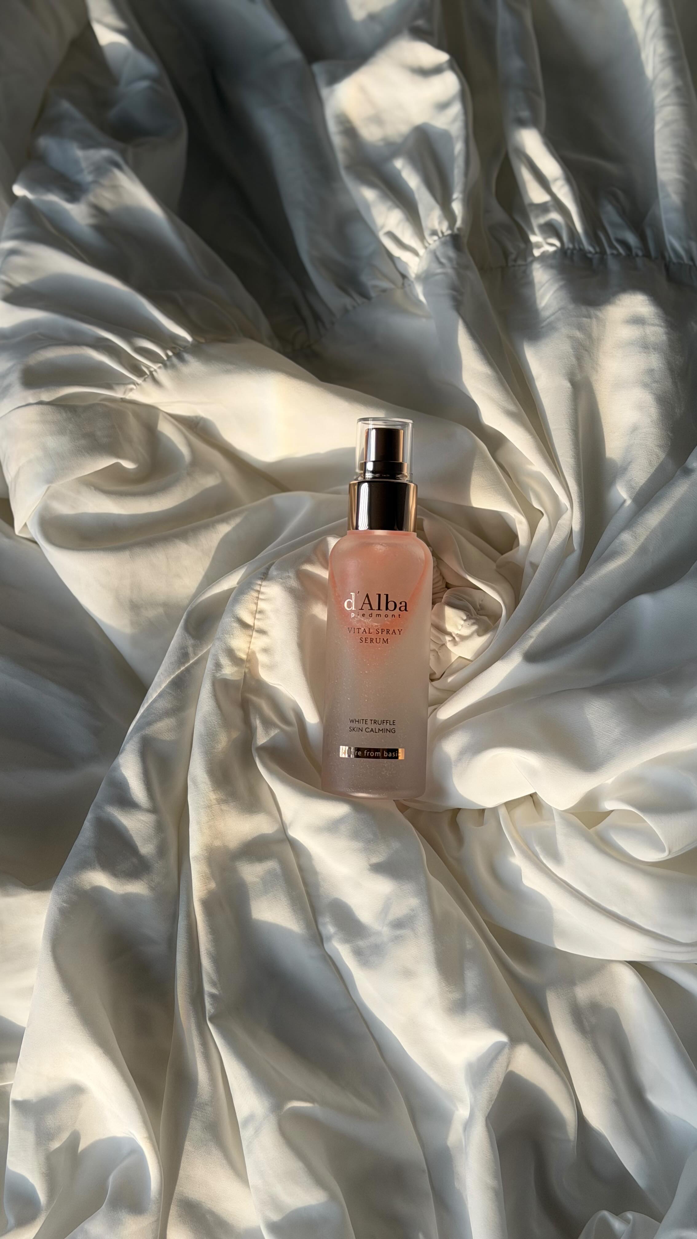 Instagram post by @pilpani.mariami for dalbaglobal. Caption reads: ☀️ Morning glow unlocked!
I’ve been using the....